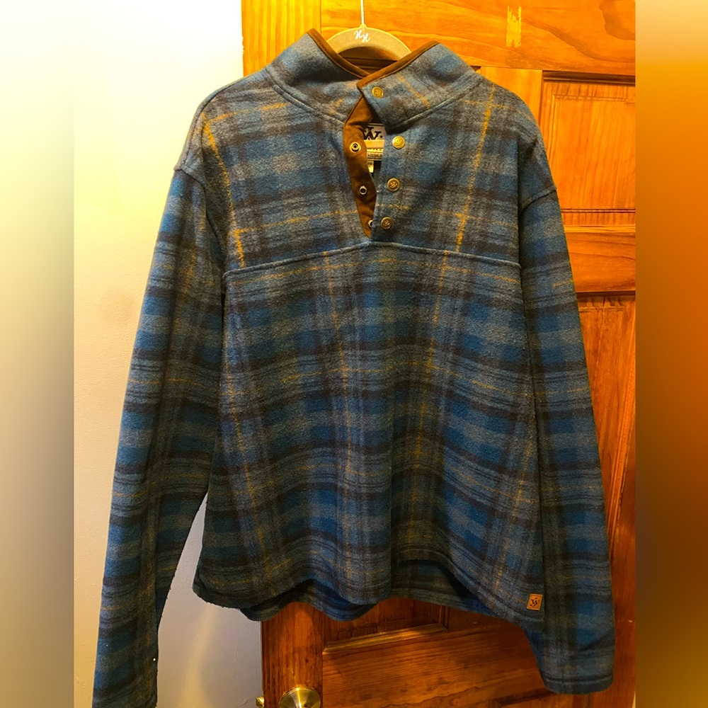 John Wayne Fleece Quarter Button-Up
